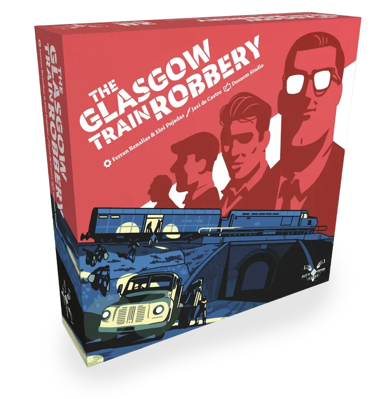 The Glasgow Train Robbery Board Game