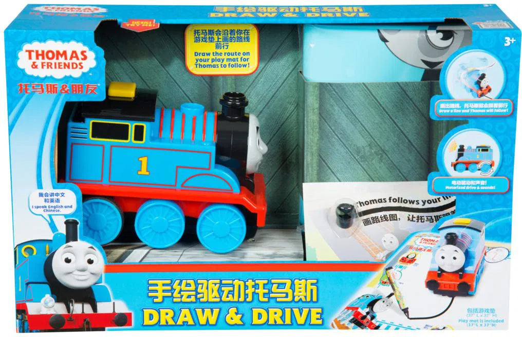 Thomas & Friends: Draw & Drive (Speaks English and Chinese)