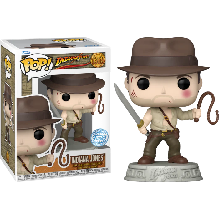 Indiana Jones w/ Whip Funko POP! Vinyl