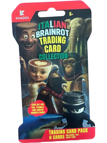 italian brainrot booster box Italian Brainrot Trading Card Collection Booster Pack