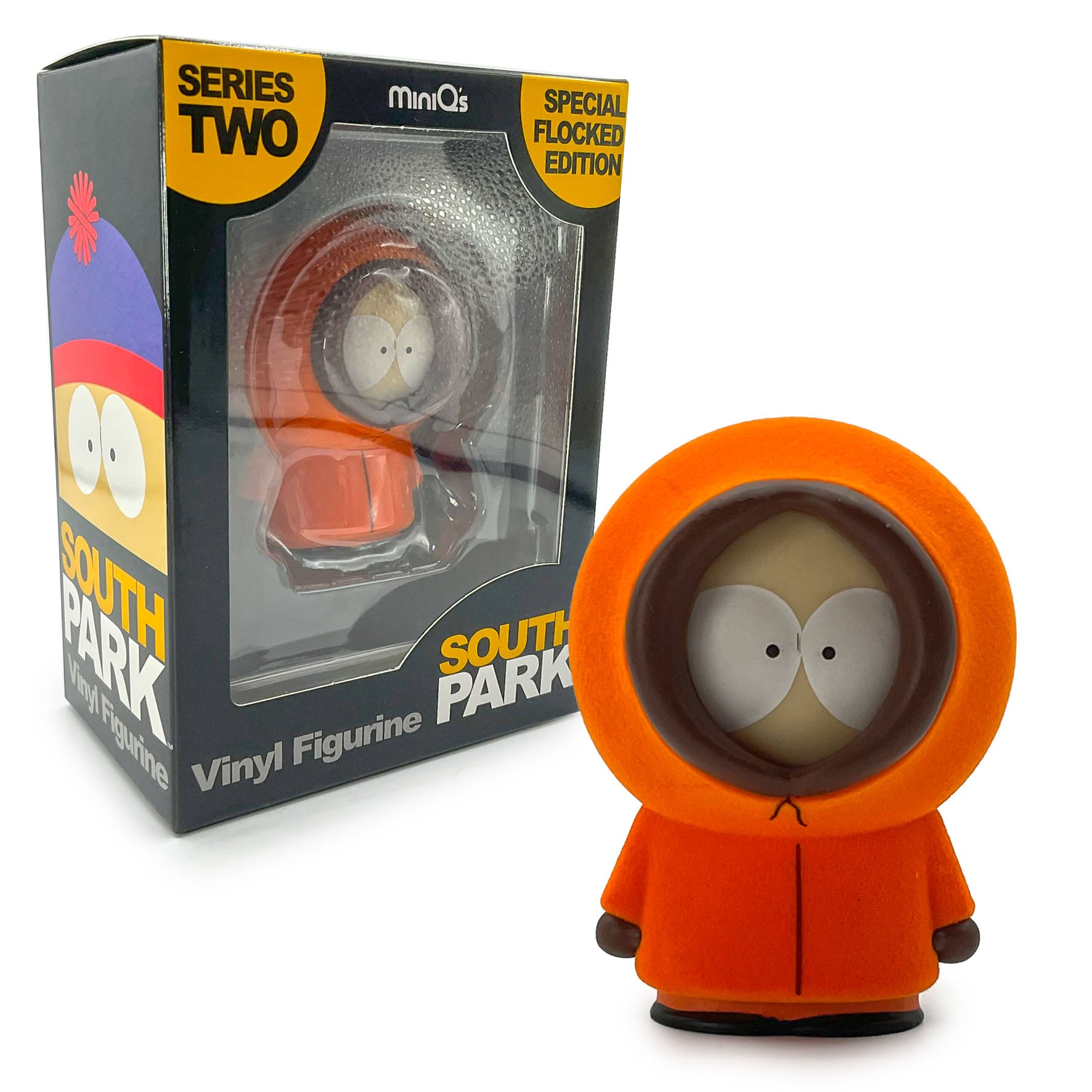 South Park MiniQ's 3" Vinyl Figure: Kenny (Flocked)