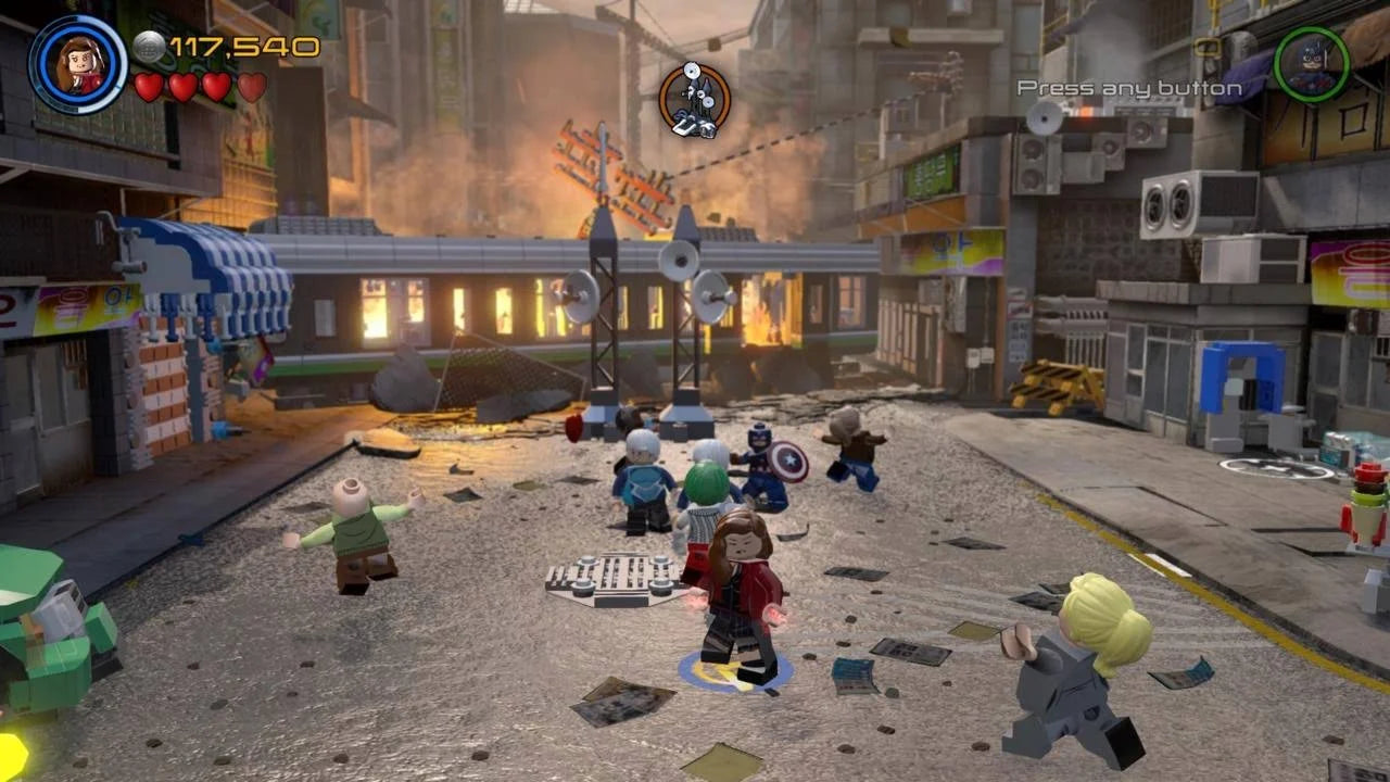 Lego Marvel Superheroes - PlayStation 4 (PS4)
