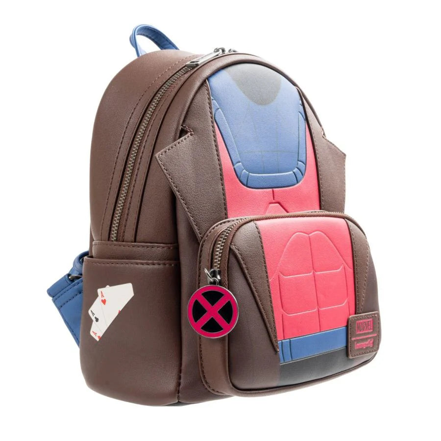 Loungefly x Marvel: X-Men Gambit Mini Backpack