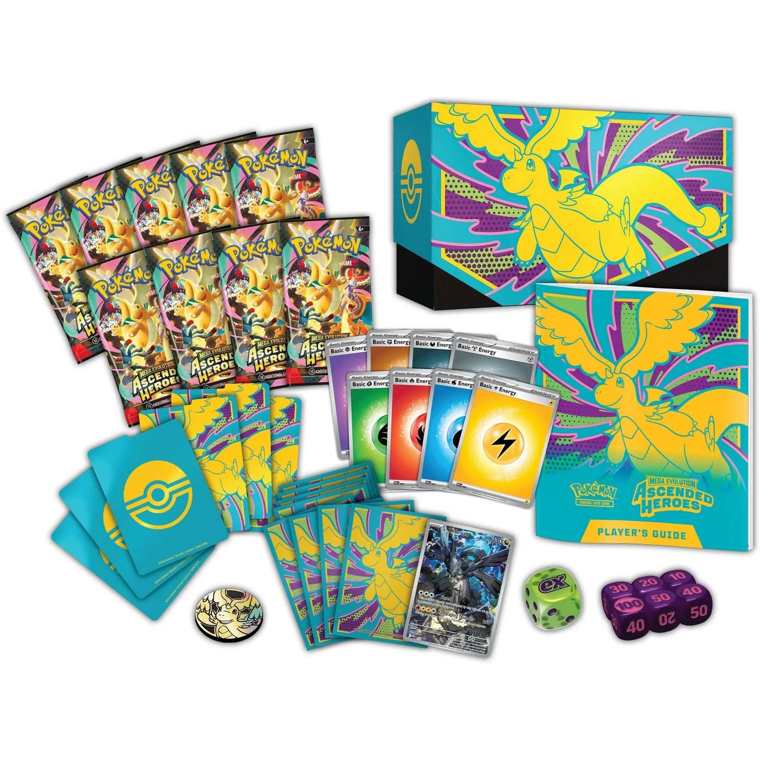 Pokemon Mega Evolution Ascended Heroes: Elite Trainer Box