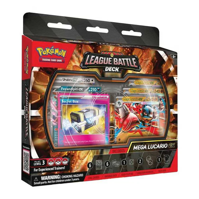 Pokemon TCG: Mega Lucario Ex League Battle Deck