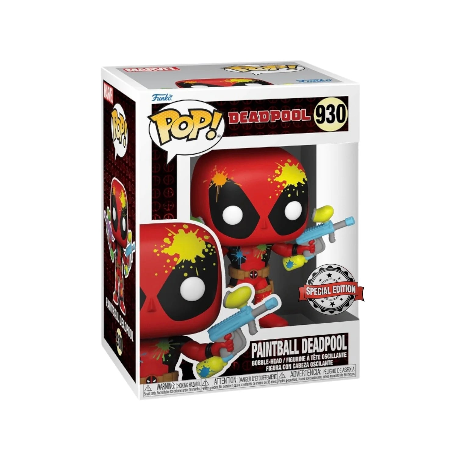 Marvel Deadpool Paintball Deadpool Funko POP Vinyl