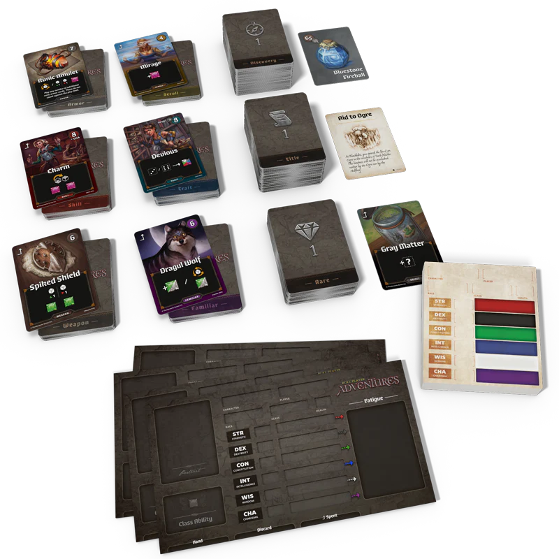 Roll Player Adventures Board Game