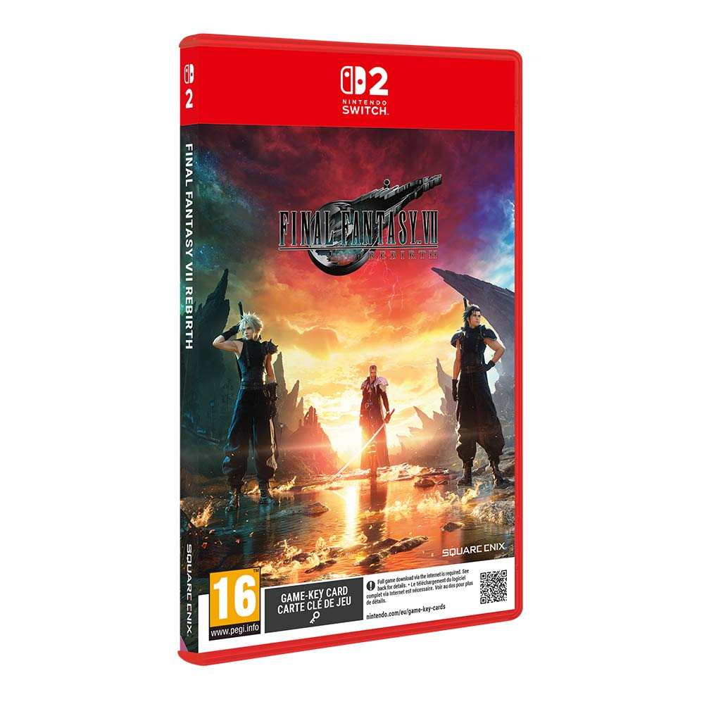 Final Fantasy VII Rebirth - Nintendo Switch 2 (Includes Magic The Gathering Zack Fair Promo Card)