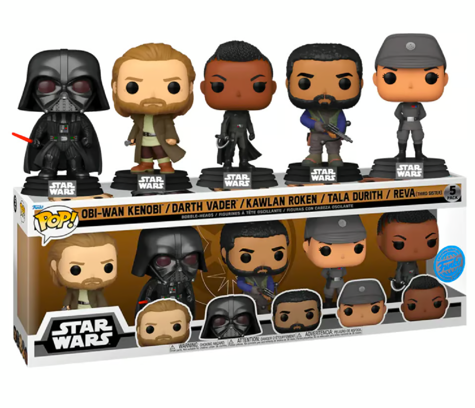 Star Wars Obi-Wan Kenobi Funko POP! Vinyl 5 Pack