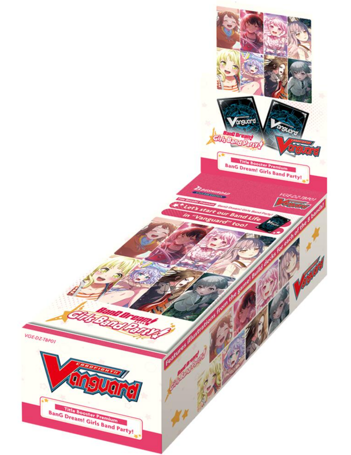 Cardfight!! Vanguard – BanG Dream! Girls Band Party! Title Booster Premium Box (10 Packs)