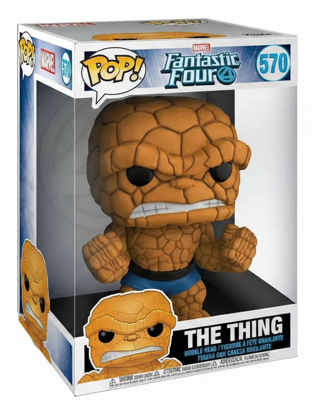 Marvel Fantastic Four The Thing 10-Inch Funko Pop! Vinyl