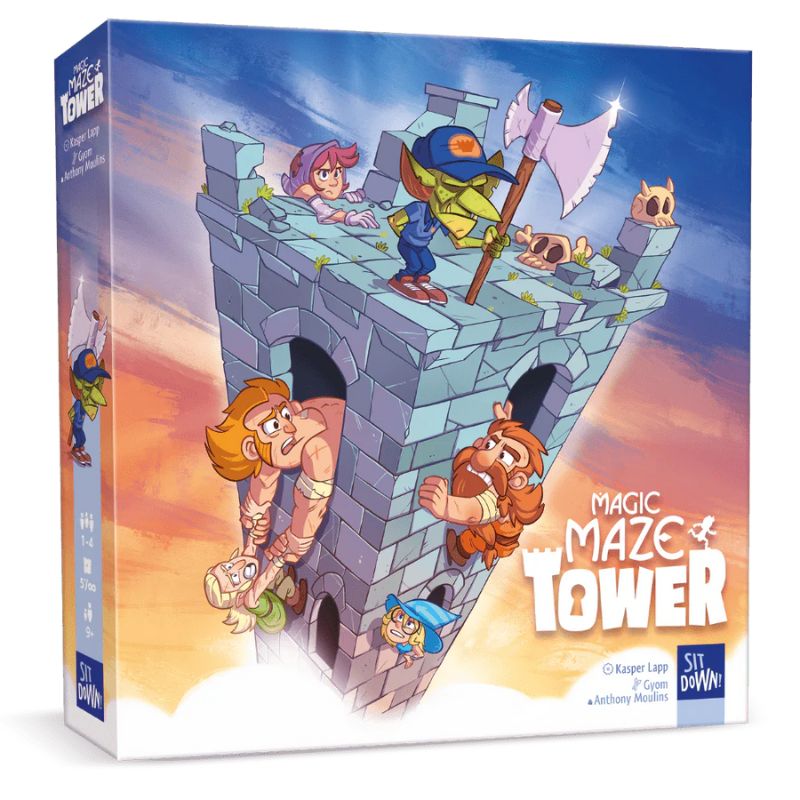 Magic Maze Tower Board Game