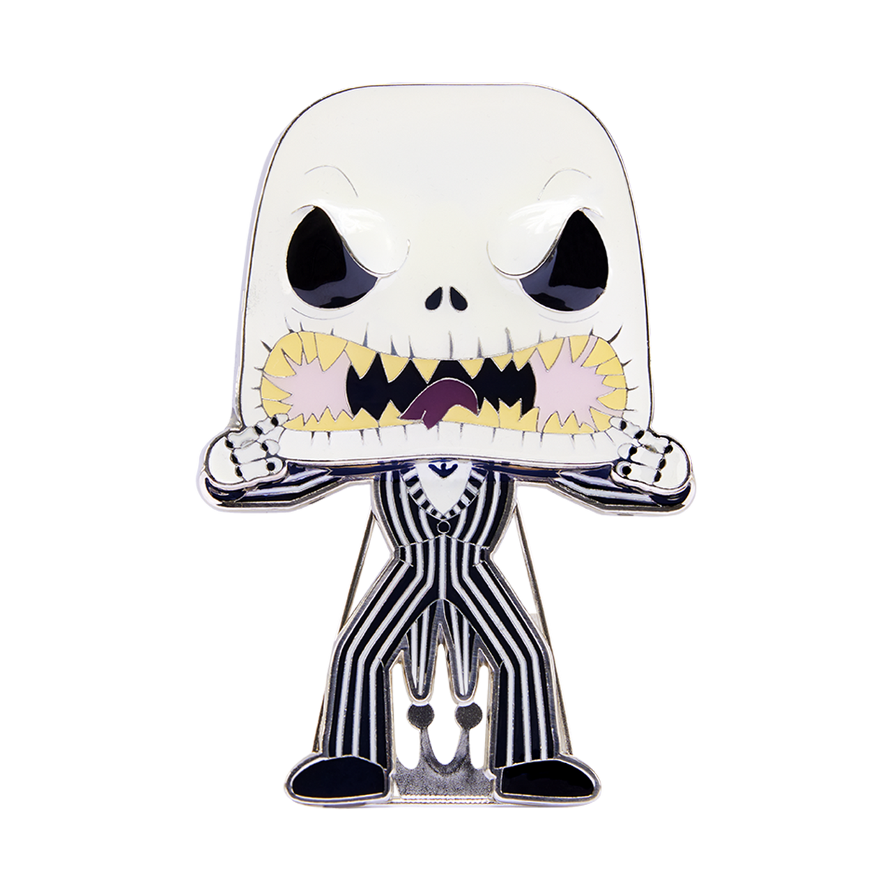 The Nightmare Before Christmas: Scary Face Jack Skellington Funko Pop! Pin