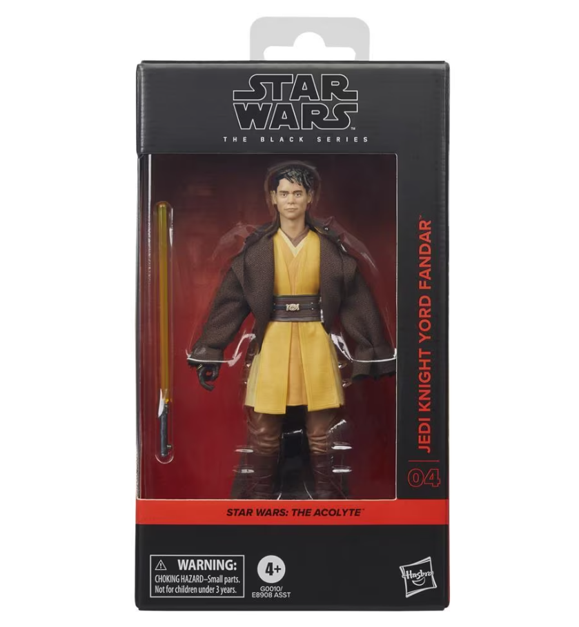 Star Wars Black Series 6" Inch Figure: Star Wars The Acolyte: Jedi Knight Yord Fandar