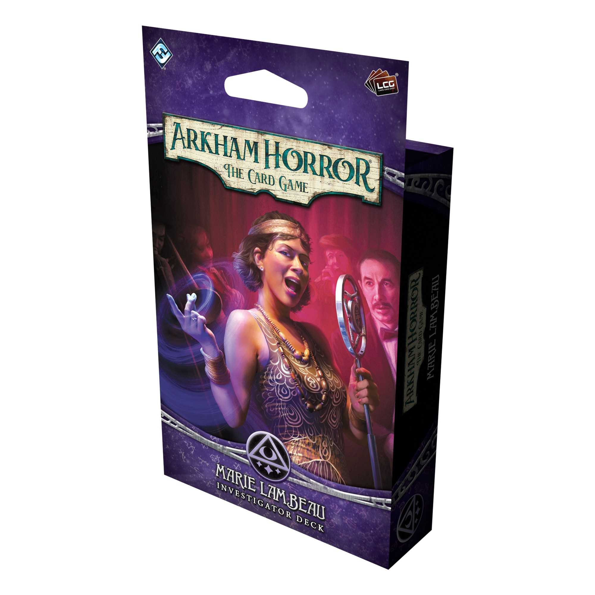 Arkham Horror The Card Game Marie Lambeau Investigator Deck product detail