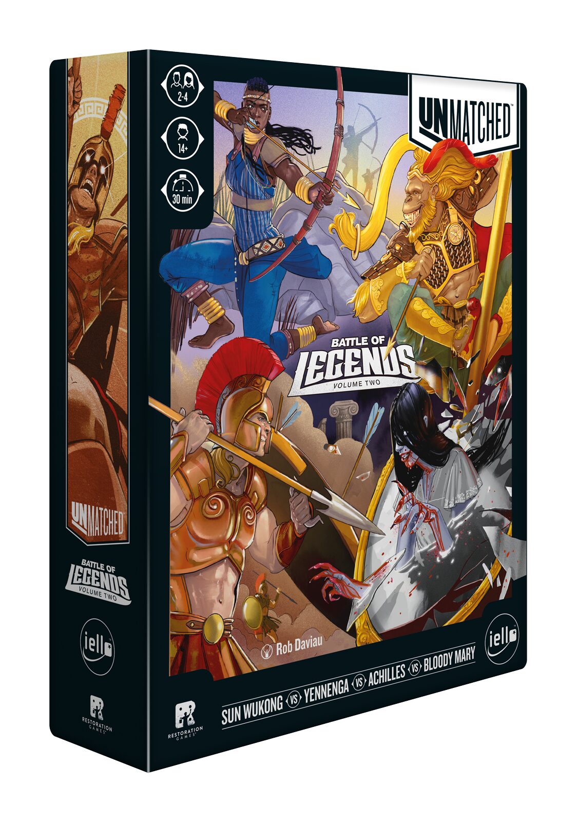 Unmatched Battle of Legends Vol. 2 retail box