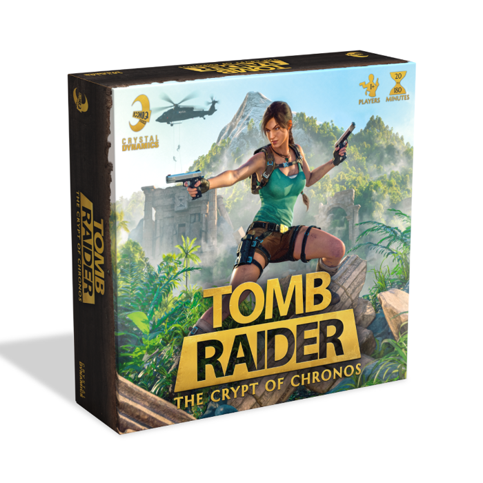 Tomb Raider Crypt of Chronos boxed board game