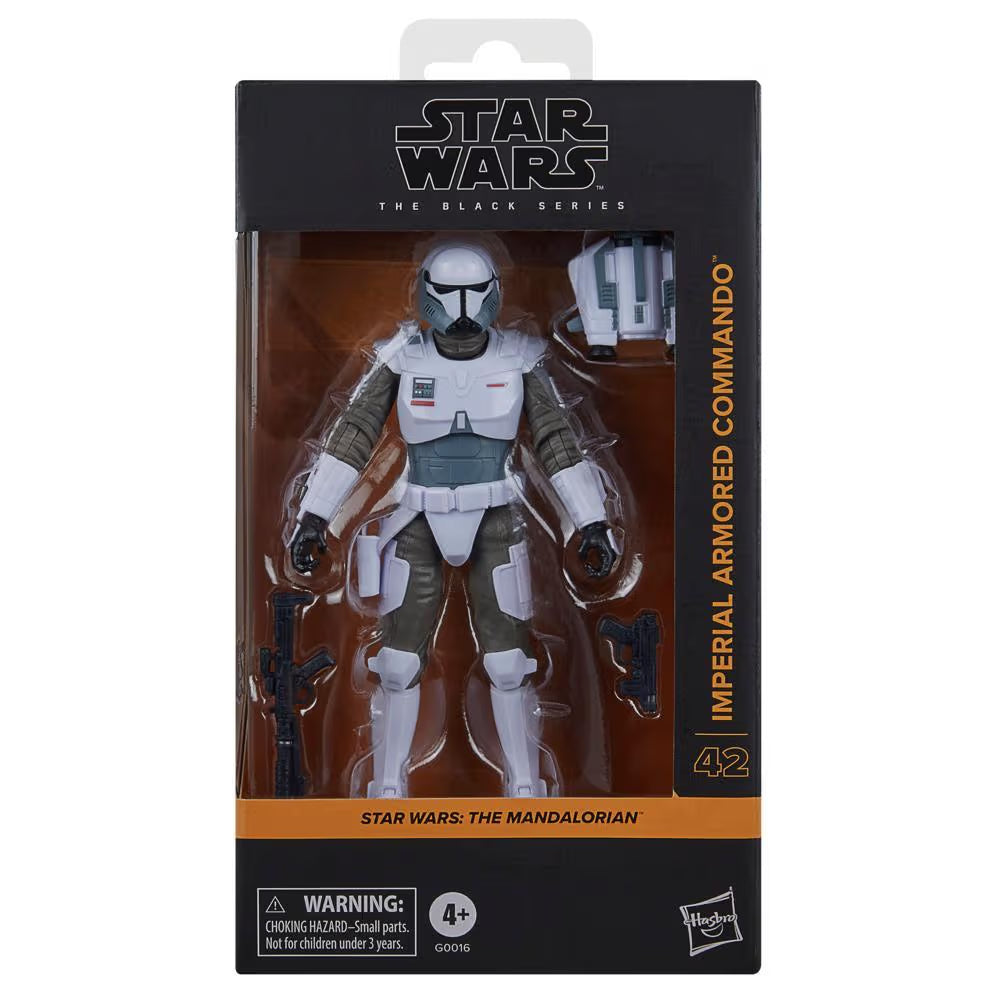 Star Wars The Mandalorian Black Series 6 Inch Figure: Imperial Armored Commando