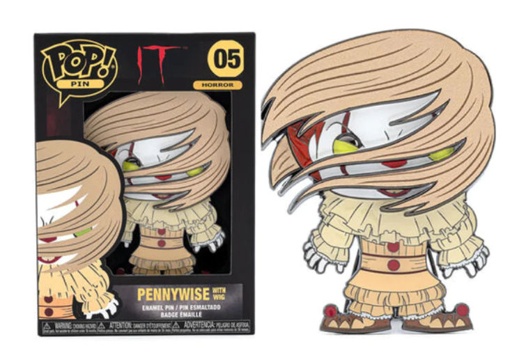 IT: Pennywise w/ Wig Funko Pop! Pin