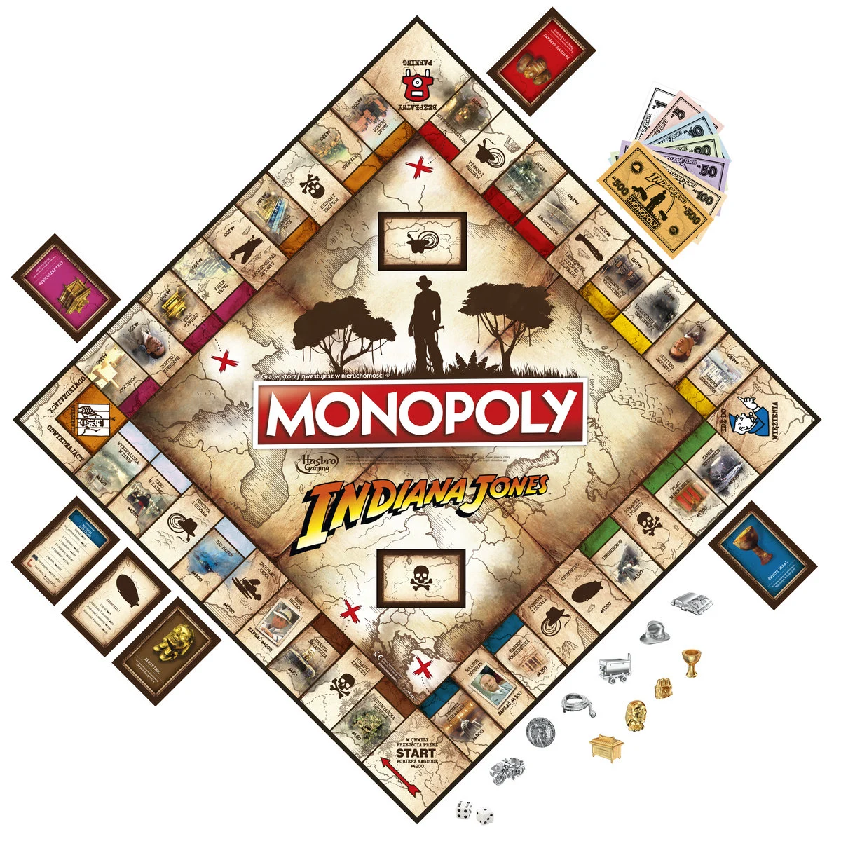 Monopoly: Indiana Jones Edition Board Game