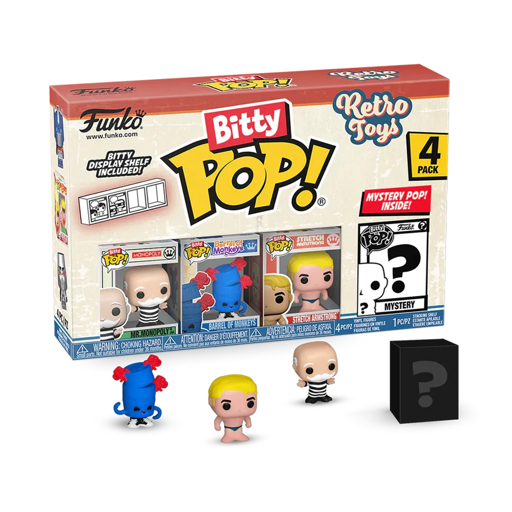 Retro Toys Funko Bitty POP! 4-Pack Series 4