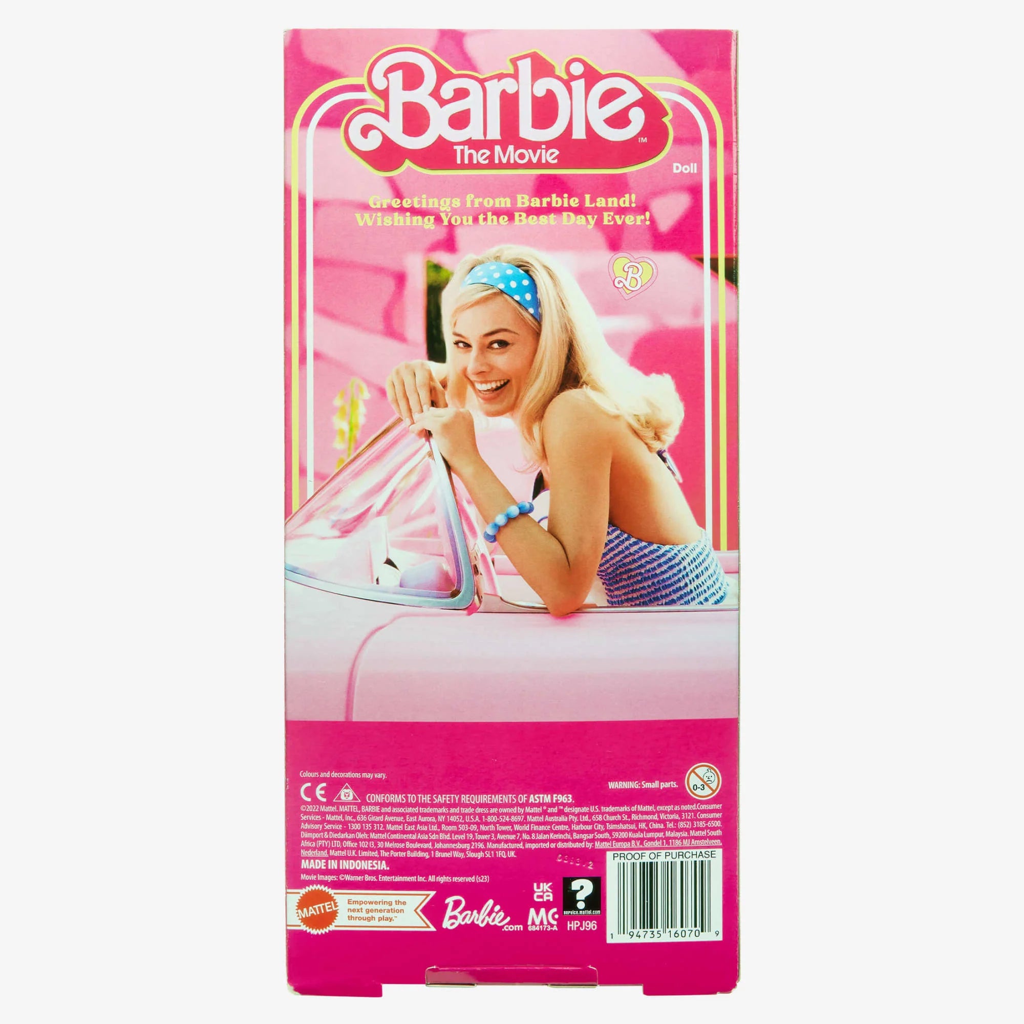 Barbie The Movie: Signature Barbie in Pink Gingham Dress