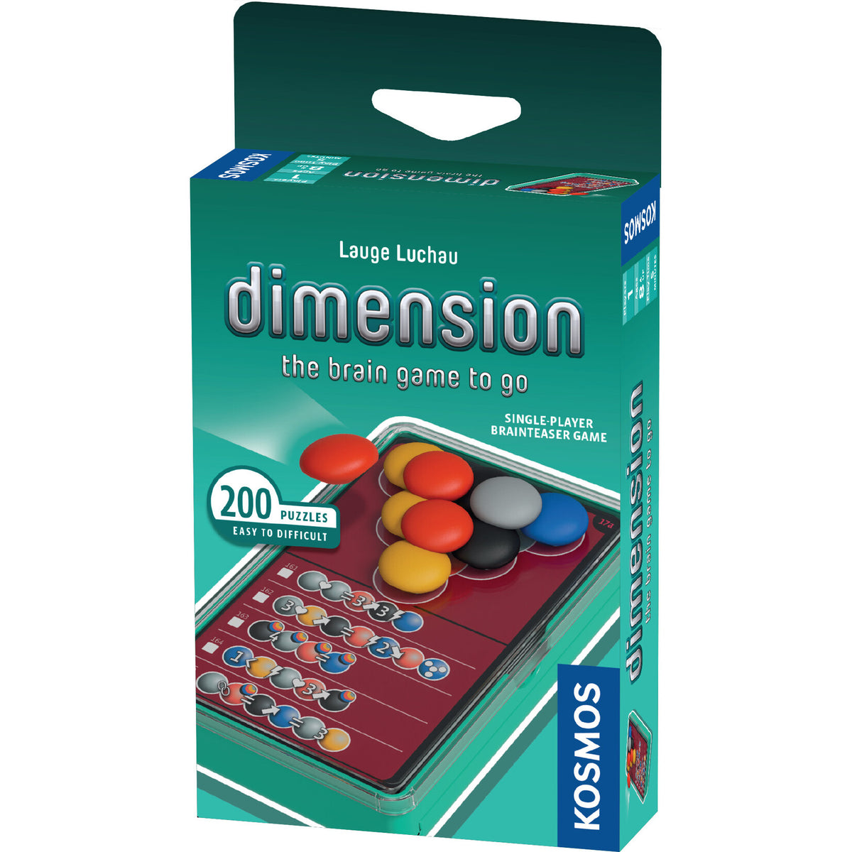 Dimension: The Brain Game To Go retail packaging