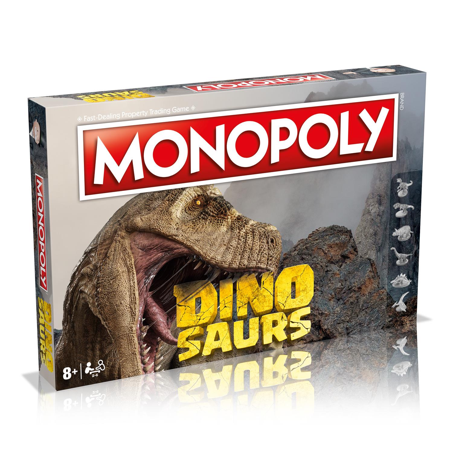 Dinosaurs Monopoly board game box