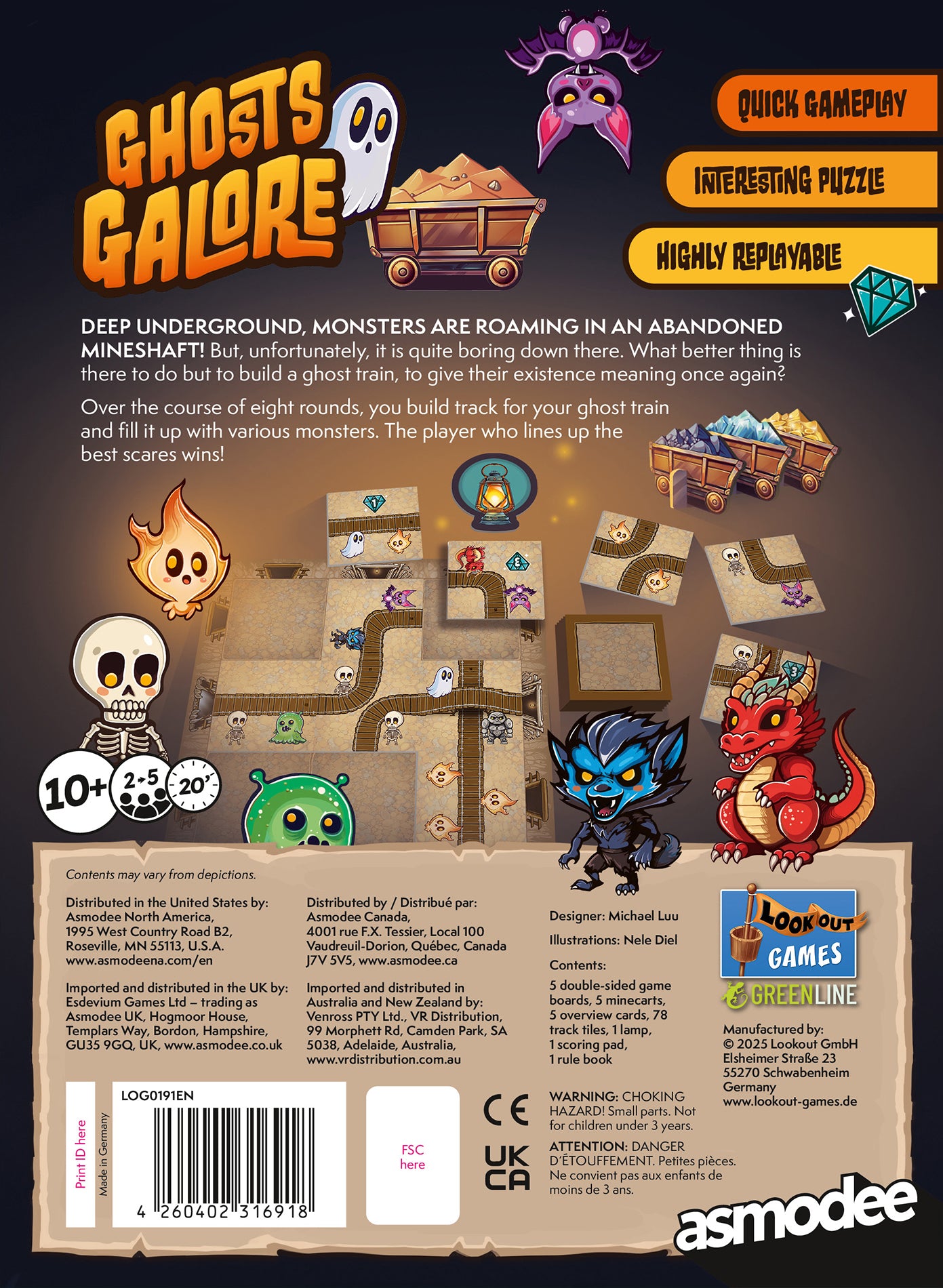 Ghosts Galore Board Game