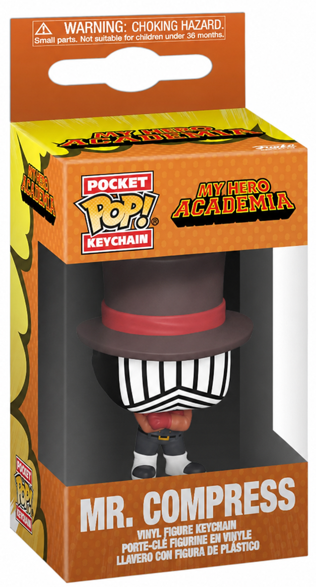 My Hero Academia: Mr Compress Funko Pocket POP! Keychain