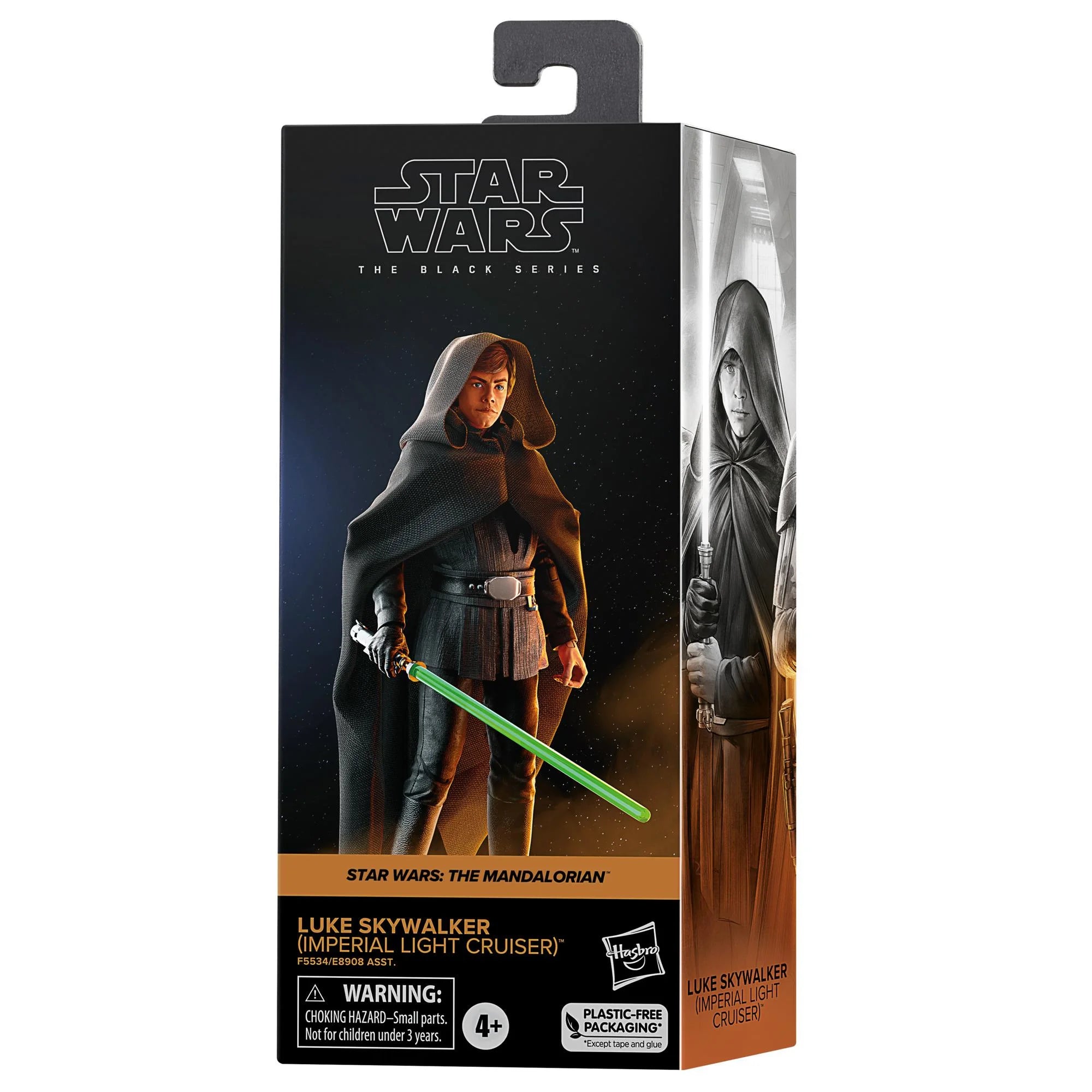 Star Wars The Mandalorian Black Series 6 Inch Figure: Luke Skywalker (Imperial Light Cruiser)
