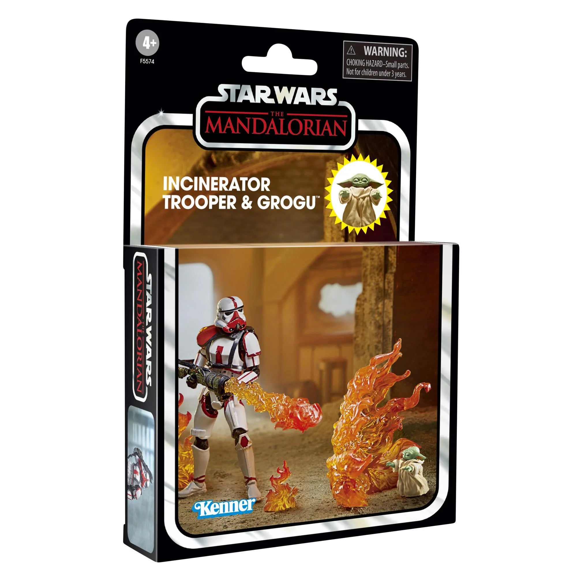 Star Wars Vintage Collection: Mandalorian - Incierator Trooper & Grogu