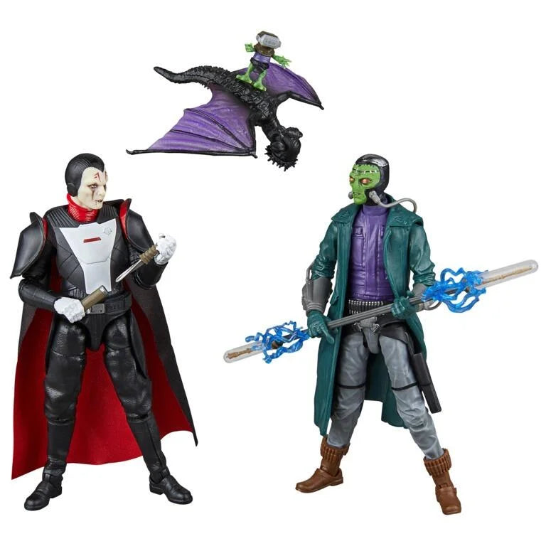 Star Wars Black Series 6 Inch Figure 2-Pack: Inquisitor & Duros Bounty Hunter (Halloween Edition)