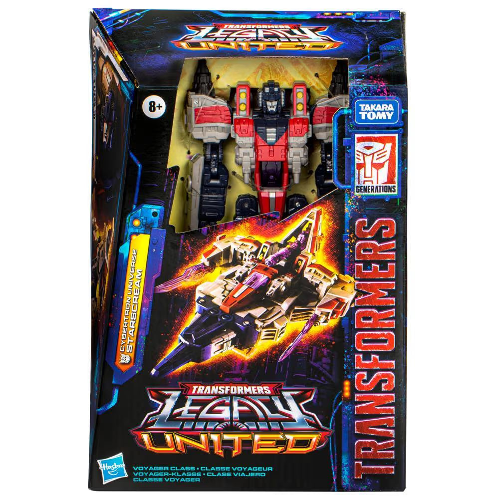 Transformers Legacy United Voyager Class Action Figure: Cybertron Universe Starscream