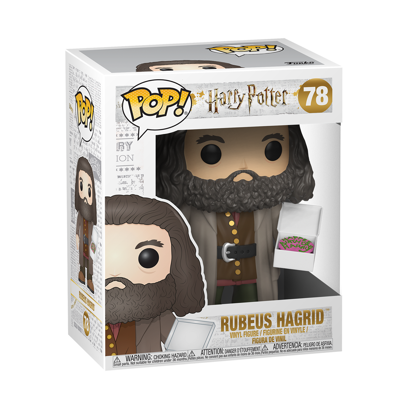 Harry Potter Rubeus Hagrid with Cake Funko Pop! Vinyl in retail box