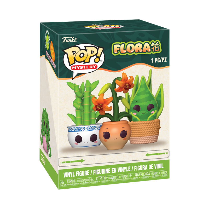 Funko Pop! Mystery Flora blind-box retail packaging