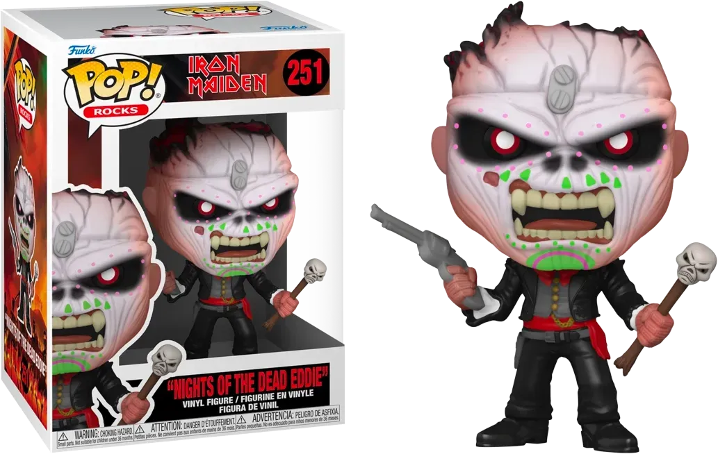 Rocks: Iron Maiden - "Nights of the Dead Eddie" Funko POP! Vinyl