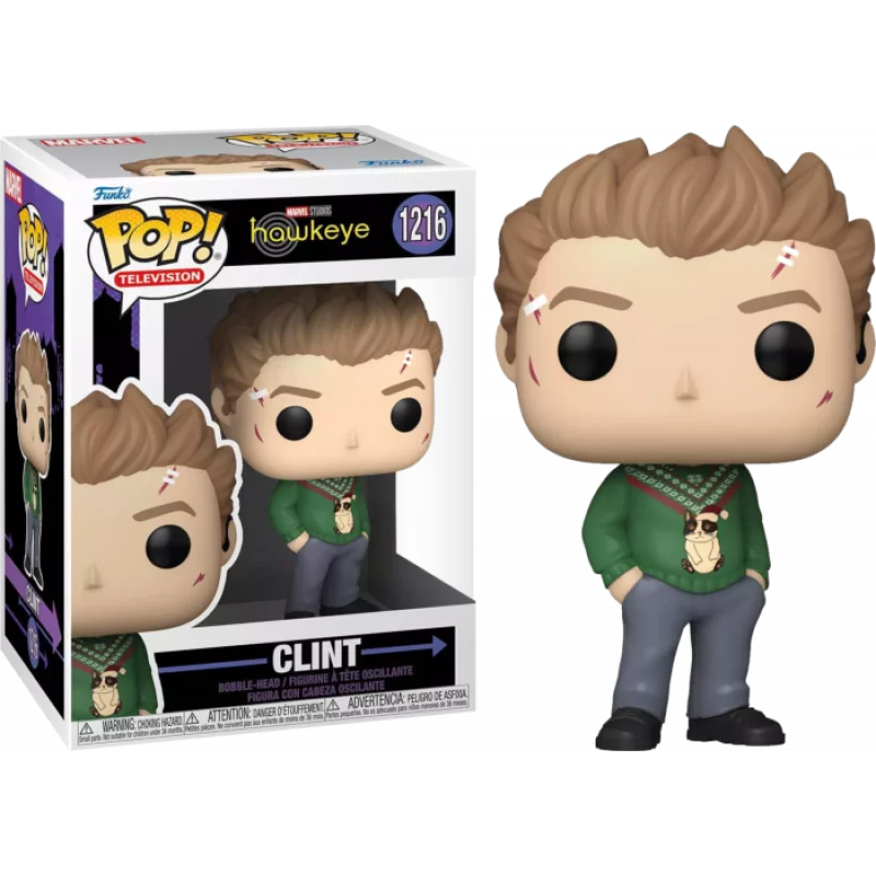 Hawkeye: Hawkeye w/ Christmas Sweater Funko Pop! Vinyl
