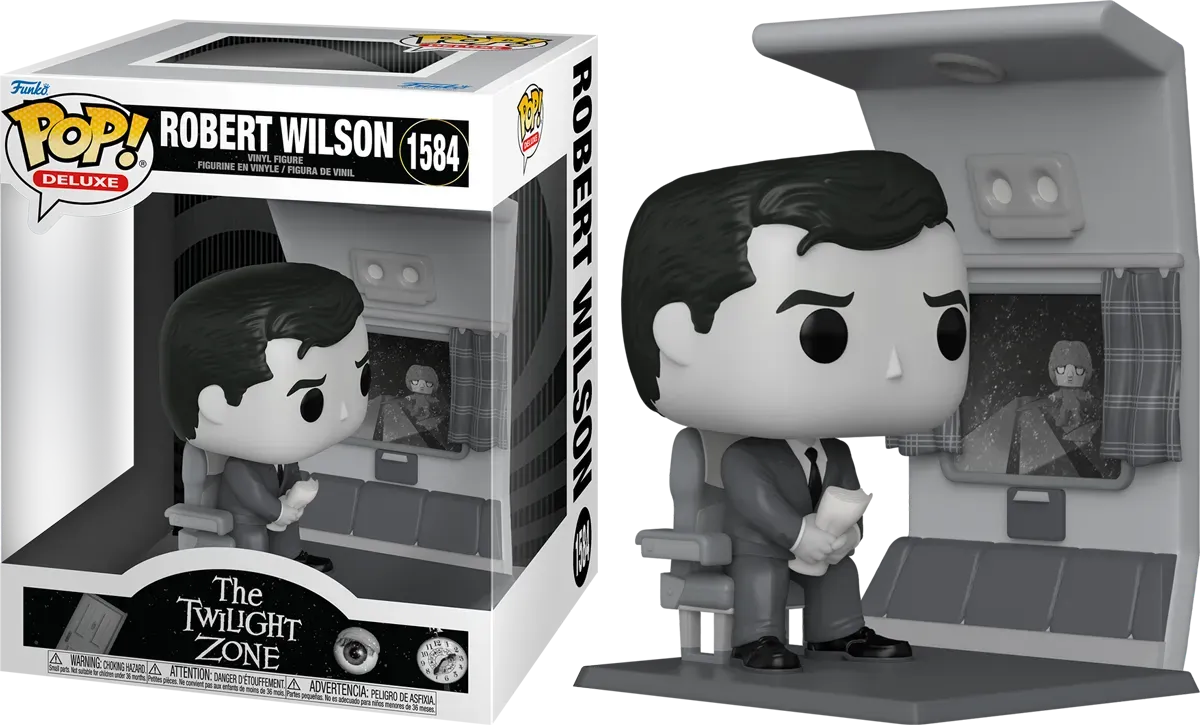The Twilight Zone: Robert Wilson Deluxe 6" Funko POP! Vinyl