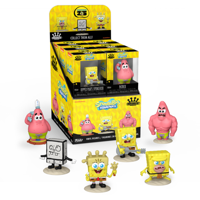 Funko Minis: Spongebob Squarepants (One random figure supplied)