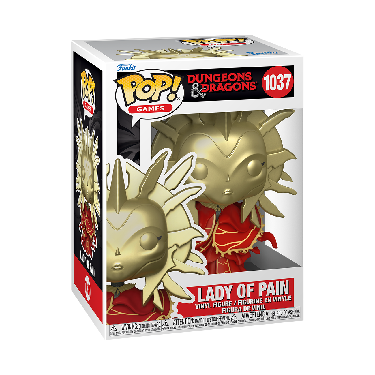 Lady of Pain Funko Pop in retail packaging