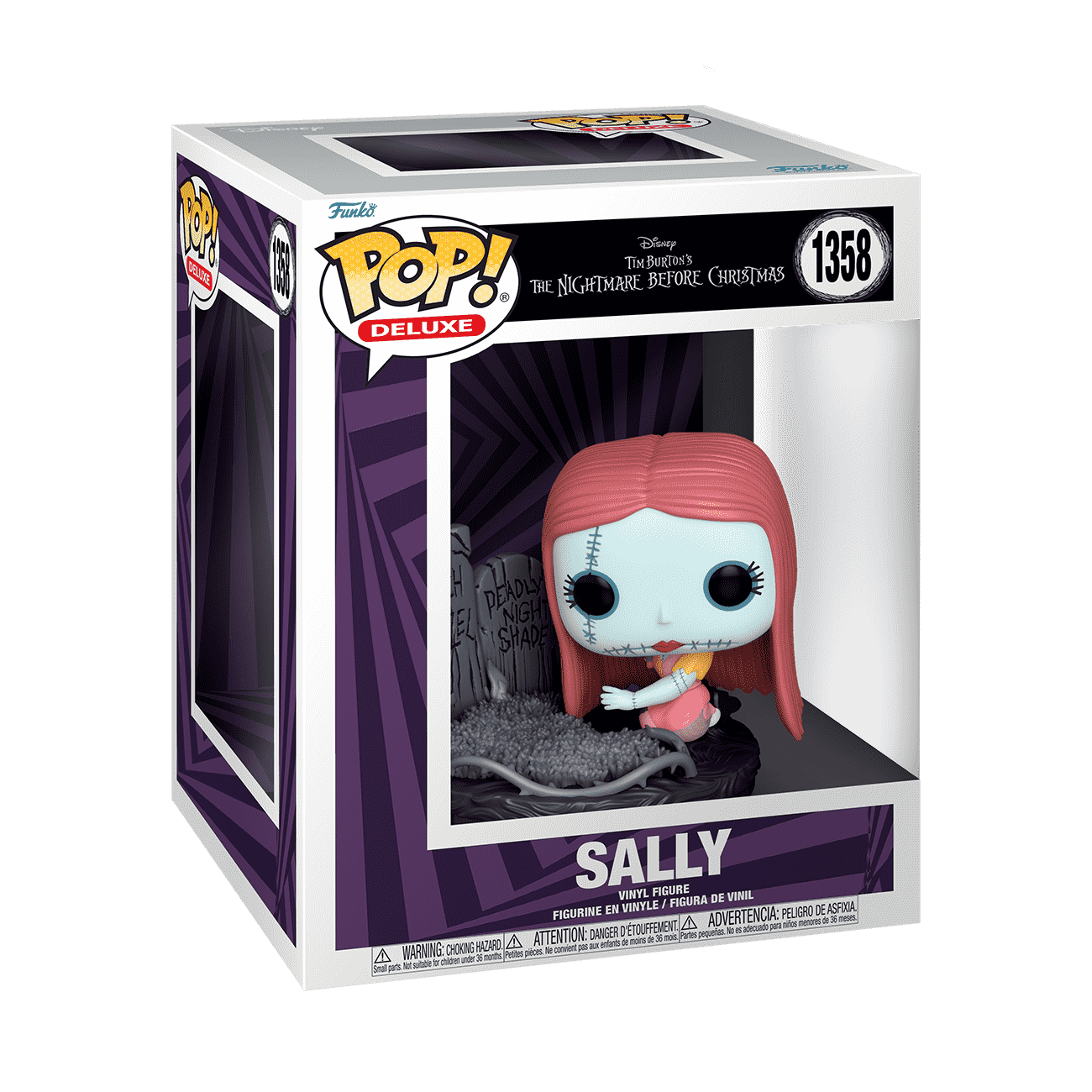 Funko POP Deluxe Sally with Deadly Nightshade in branded retail box
