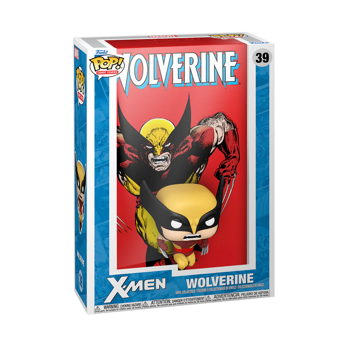 Funko FK74408 Wolverine 17 POP Comic Cover cardboard box
