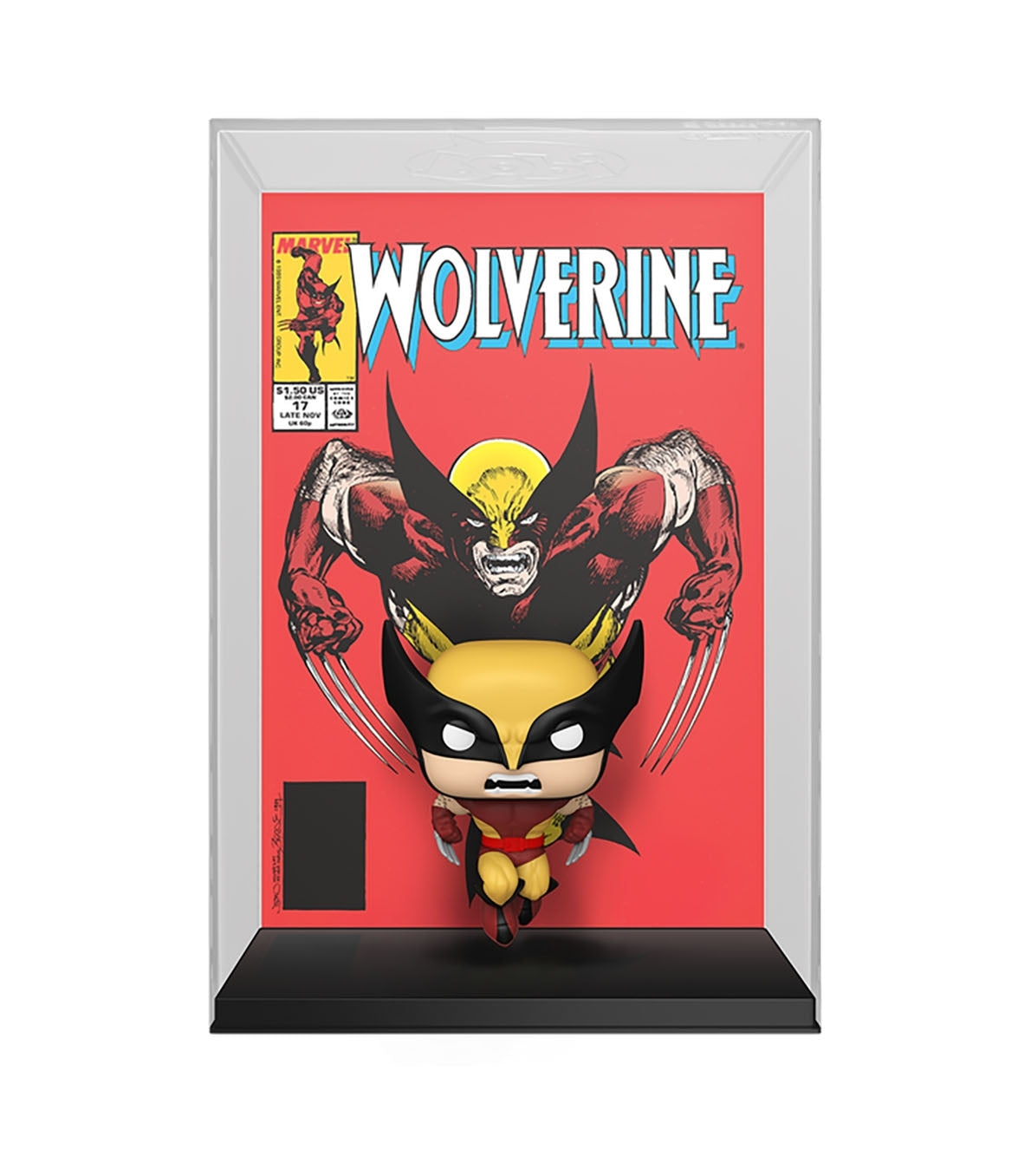 Funko FK74408 Wolverine 17 POP Comic Cover display case