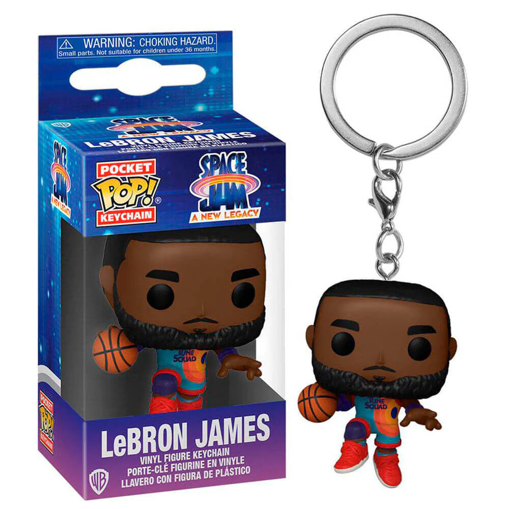 Space Jam 2: LeBron James Funko Pocket Pop! Keychain
