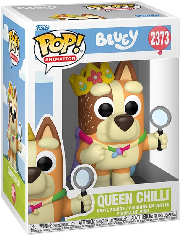 Funko POP! Bluey – Queen Chilli boxed vinyl figure