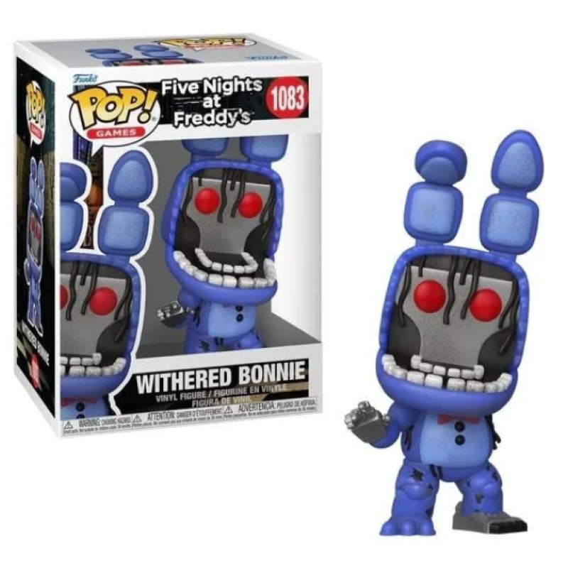 Funko Pop! Five Nights at Freddy's – Withered Bonnie in retail display box