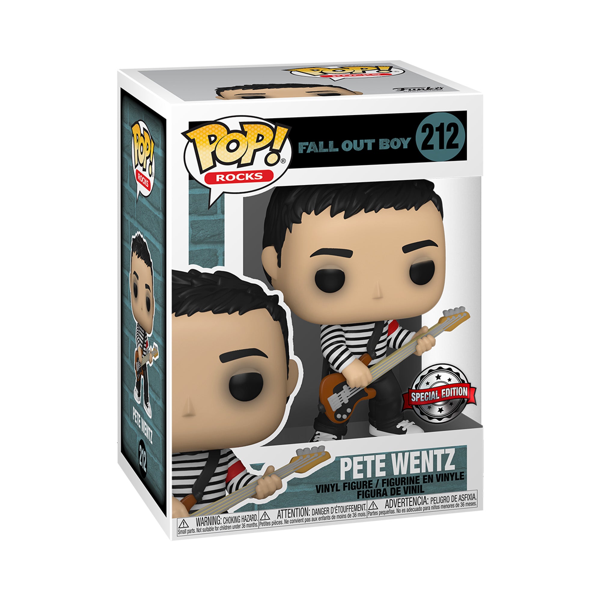 Rocks: Fall Out Boy Pete Wentz in Sweater Funko POP! Vinyl