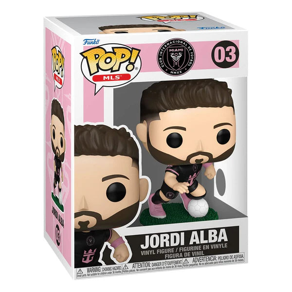 Football: MLS Inter Miami - Jordi Alba Funko POP! Vinyl