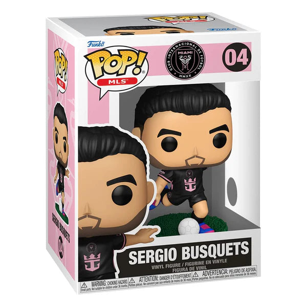 Football: MLS Inter Miami - Sergio Busquets Funko POP! Vinyl